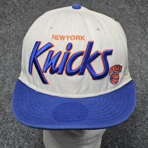 New York Knicks Hat White Blue New Era 9Fifty Hardwood Classics HWC Playoffs